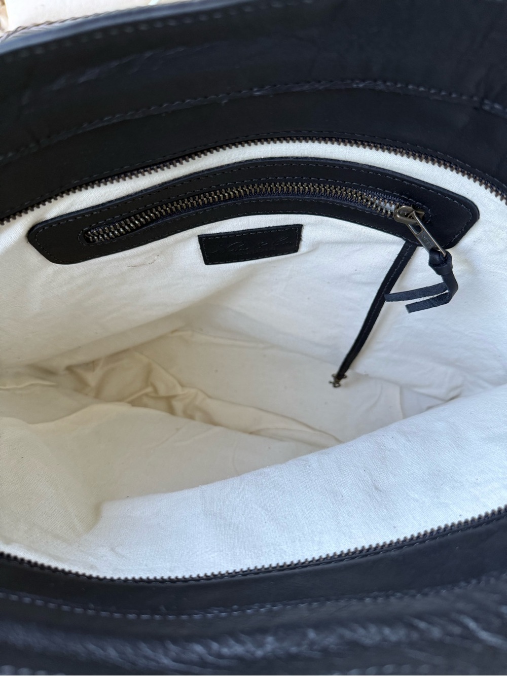 Nena and Co multicolored bag with leather trim - Picture 5 of 6